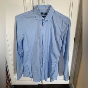 Men’s dress shirt in light blue